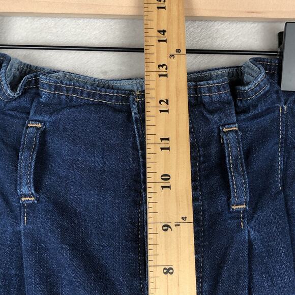 POLO RALPH LAUREN Paper Bag Jeans Women's 26 High Waist‎ Pleated Relaxed Baggy - Picture 9 of 11